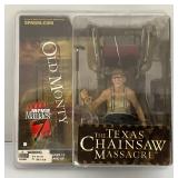 Collectible Mcfarlane Toys Movie Maniacs Series 7 'Texas Chainsaw massacre' OLD MONTY Action Figure (New Old Stock)
