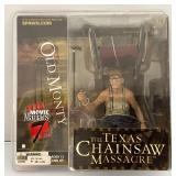 Collectible Mcfarlane Toys Movie Maniacs Series 7 'Texas Chainsaw massacre' OLD MONTY Action Figure (New Old Stock)