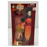 1998 Hasbro STAR WARS Episode I Hidden Majestic Queen Amidala 'Queen Amidala Collection' 12' Action Figure (New old Stock)
