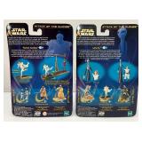 Misc. STAR WARS 'Attack Of The Clones' Action Figures (New old Stock)