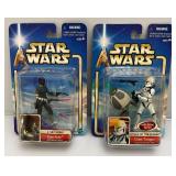 Misc. STAR WARS 'Attack Of The Clones & A New Hope' Action Figures (New old Stock)