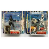 Misc. STAR WARS 'Attack Of The Clones & A New Hope' Action Figures (New old Stock)