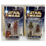 Misc. STAR WARS 'Attack Of The Clones' Action Figures (New old Stock)