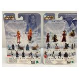 Misc. STAR WARS 'Attack Of The Clones' Action Figures (New old Stock)
