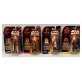 Misc. STAR WARS 'EPISODE I' Action Figures With Commtech Chip (New old Stock)