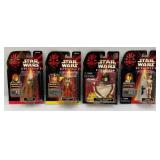 Misc. STAR WARS 'EPISODE I' Accessory Set & Action Figures With Commtech Chip (New old Stock)