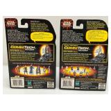 Misc. STAR WARS 'EPISODE I' Accessory Set & Action Figures With Commtech Chip (New old Stock)