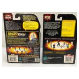Misc. STAR WARS 'EPISODE I' Accessory Set & Action Figures With Commtech Chip (New old Stock)