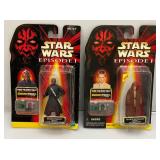 Misc. STAR WARS 'EPISODE I' Accessory Set & Action Figures With Commtech Chip (New old Stock)