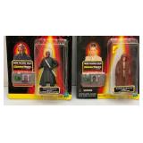 Misc. STAR WARS 'EPISODE I' Accessory Set & Action Figures With Commtech Chip (New old Stock)