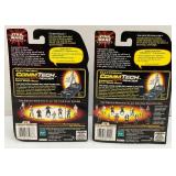 Misc. STAR WARS 'EPISODE I' Accessory Set & Action Figures With Commtech Chip (New old Stock)
