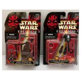 Misc. STAR WARS 'EPISODE I' Accessory Sets, Action Figures With Commtech Chip & More (New old Stock)