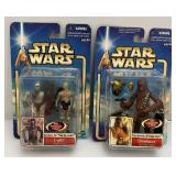 Misc. STAR WARS 'Attack Of The Clones & Empire Strike Back' Action Figures (New old Stock)