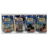 Misc. STAR WARS 'Attack Of The Clones' Action Figures (New old Stock)
