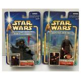 Misc. STAR WARS 'Attack Of The Clones' Action Figures (New old Stock)