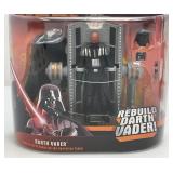 Two STAR WARS 'Revenge Of The Sith' Fly Into Battle (Yoda) And Rebuild Darth Vader! Collectible Action Figures (New In Box)