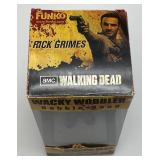 Misc. Walking Dead Wacky Wobbler Bobble Heads Including Rick Grimes, Daryl Dixon And Walker Merle (New Old Stock)