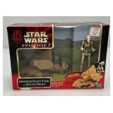 1999 STAR WARS 'EPISODE I' Armored Scout Tank With Battle Droid Set (New Old Stock)