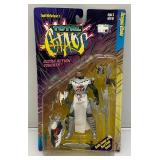 1996 Todd Mcfarlane's Total Chaos Ultra-Action Figures (Dragon Blade) Action Figure (New Old Stock) Plastic Bubble Slightly Yellowed