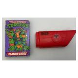 Misc. Toys Including TMNT Bank, Playing Cards & More