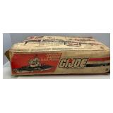 1985 GI Joe USS Flagg Aircraft Carrier Pre-Owned With Original Box (Box Beat Up And Some Pieces Missing) See Photos And 1983 Skystriker (Some Pieces Missing)