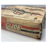 1985 GI Joe USS Flagg Aircraft Carrier Pre-Owned With Original Box (Box Beat Up And Some Pieces Missing) See Photos And 1983 Skystriker (Some Pieces Missing)