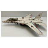 1985 GI Joe USS Flagg Aircraft Carrier Pre-Owned With Original Box (Box Beat Up And Some Pieces Missing) See Photos And 1983 Skystriker (Some Pieces Missing)