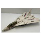 1985 GI Joe USS Flagg Aircraft Carrier Pre-Owned With Original Box (Box Beat Up And Some Pieces Missing) See Photos And 1983 Skystriker (Some Pieces Missing)