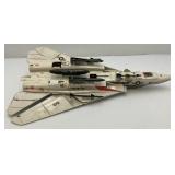 1985 GI Joe USS Flagg Aircraft Carrier Pre-Owned With Original Box (Box Beat Up And Some Pieces Missing) See Photos And 1983 Skystriker (Some Pieces Missing)