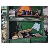 Wooden Chainsaw cabinet and Drill press
