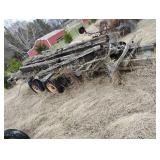 Antique Haywagon running gear and Scrap