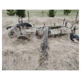 Antique Haywagon running gear and Scrap