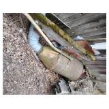 Antique Haywagon running gear and Scrap
