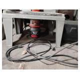 Scroll saw and router