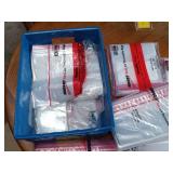 Large lot of redline reclosable bags