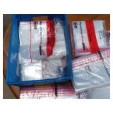Large lot of redline reclosable bags