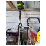 2 weedwhips, grass spreader and weed and feed