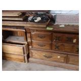 Large bedroom set with rug