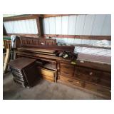 Large bedroom set with rug