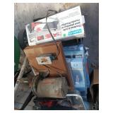 Painting supplies, tile and tile cutter