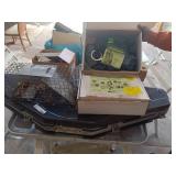 bow case 2 tree stand harnesses and live trap