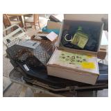 bow case 2 tree stand harnesses and live trap
