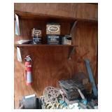 workbench and assorted hardware