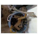 Assortment of hitches, and towing items