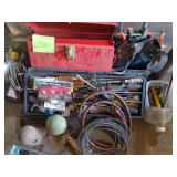 assortment of hand tools
