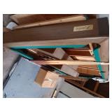Large pool table with accessories
