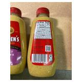 SCOT 4 - Gulden's Mustard Spicy Brown 12 oz Bottles (Lot of 4)