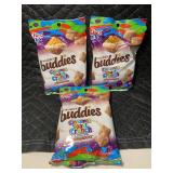 NC 3 - Chex Mix Muddy Buddies Cinnamon Toast Crunch Snack Bags (Lot of 3)