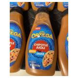 IN 1 - Ortega Chipotle Aioli Sauce Bottles - 9 oz (255 g) Each - 6 Total Bottles