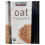 AS 3 - Kirkland Signature Organic Oat Beverage - Non-Dairy Made With Rolled Oats (Lot of 3)